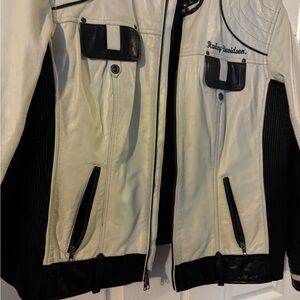 Womens leather Harley Davidson Riding Jacket